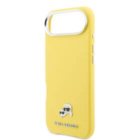 Kryt na mobil Karl Lagerfeld PU Karl and Choupette Heads Pins MagSafe na Apple iPhone Air žltý

 obrázok produktu 4 z 6