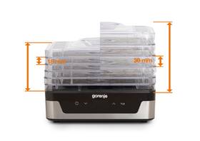 Sušička ovocia Gorenje FDK400DE čierna/strieborná

 obrázok produktu 4 z 8
