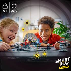 Stavebnica LEGO® Star Wars™ 75427 SMART Play™: Súboj v trónnej sieni a A-Wing™ 

 obrázok produktu 5 z 8