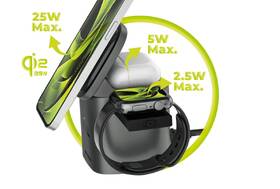 Nabíjačka do siete Mobile Origin 100W, Qi2 25W Foldable Charger PW37, MagSafe čierna

 obrázok produktu 10 z 16