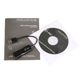 Sieťová karta i-tec USB 2.0/RJ45 čierna

 obrázok produktu 1 z 2