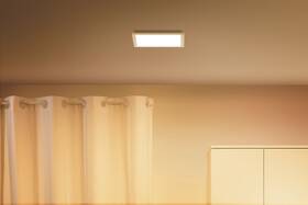 LED stropné svietidlo WiZ Panel Ceiling 12W SQ biele

 obrázok produktu 2 z 5