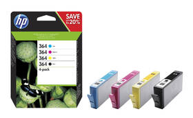 Cartridge HP 364, 6ml/3ml - CMYK 

 obrázok produktu 1 z 1