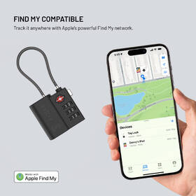 Lokátor FIXED Tag Lock s podporou Find My a TSA čierny

 obrázok produktu 2 z 10