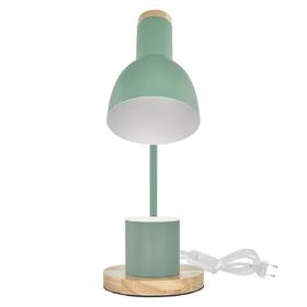 Stolná lampa EMOS Poppy, max. 25 W, žiarovka E27, IP20 zelená

 obrázok produktu 1 z 8