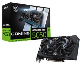 Grafická karta MSI GeForce RTX 5050 8G GAMING OC čierna

 obrázok produktu 4 z 4