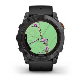 Inteligentné hodinky Garmin fenix 7X Pro Glass Solar -  Gray / Black Silicone Band 

 obrázok produktu 4 z 8