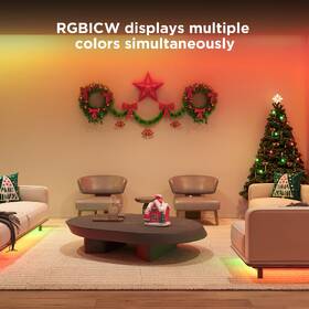 LED pásik Govee Smart PRO LED, RGBICW, 10m (Matter) 

 obrázok produktu 6 z 8