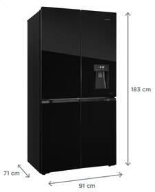 Americká chladnička Concept LA8891bc 

 obrázok produktu 11 z 12
