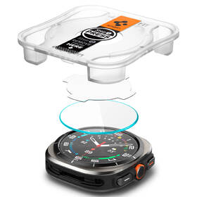 Tvrdené sklo Spigen tR EZ Fit na Samsung Galaxy Watch Ultra, (2 ks) 

 obrázok produktu 3 z 10