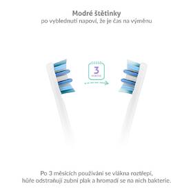 Náhradné hlavice TrueLife SonicBrush Clean-series heads Whiten white 2 pack biela

 obrázok produktu 2 z 3