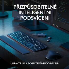Klávesnica s myšou Logitech MX Keys S Combo, US layout - grafitová 

 obrázok produktu 4 z 7