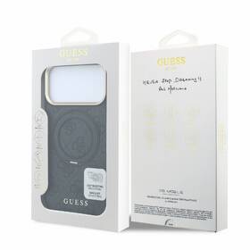 Kryt na mobil Guess PU 4G Ring Stand MagSafe na Apple iPhone 18 Pro čierny

 obrázok produktu 6 z 6