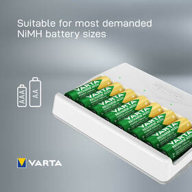 Nabíjačka Varta Multi Charger (bez batérií) 

 obrázok produktu 10 z 11