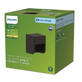 Nástenné svietidlo Philips Grits GardenLink, 24 V čierne

 obrázok produktu 5 z 5