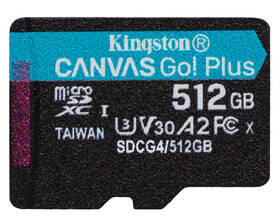 Pamäťová karta Kingston MicroSDXC 512GB U3 UHS-I (200R/160W) + adaptér 

 obrázok produktu 3 z 4