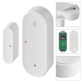 Senzor EMOS GoSmart Bezdrôtový dverový senzor IP-2011Z, ZigBee biely

 obrázok produktu 4 z 15