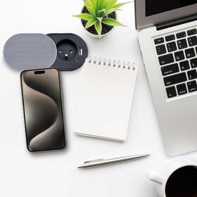 Zásuvka Solight 1× zásuvka + USB A/C 20 W PD strieborná

 obrázok produktu 6 z 7