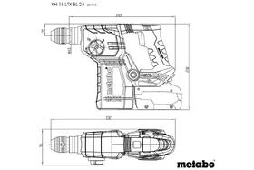 Kladivo Metabo KH 18 LTX BL 24 (bez batérie) 601713840 

 obrázok produktu 3 z 3