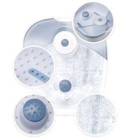 Masážny prístroj Lanaform Foot Spa biely/modrý

 obrázok produktu 3 z 5