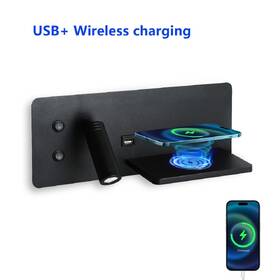 Bodové svietidlo IMMAX LED Be PREPARE 4v1 s Qi nabíjaním, USB, varianta pravá čierne

 obrázok produktu 3 z 8