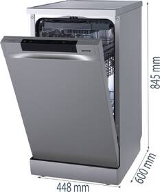 Umývačka riadu Gorenje GS563B10X nerez

 obrázok produktu 6 z 7