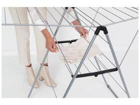Sušiak na bielizeň Brabantia HangOn, 25 m, Metallic Grey strieborný

 obrázok produktu 25 z 28