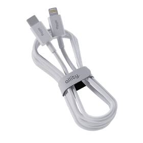 Kábel Allity AUC-03, 27W, USB-C/Lightning, 2m biely

 obrázok produktu 2 z 4