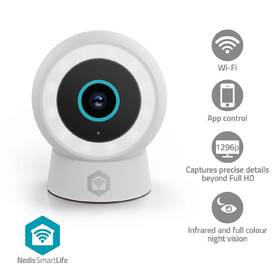 IP kamera Nedis SmartLife Wi-Fi, s reflektorom biela

 obrázok produktu 7 z 16