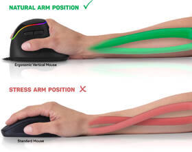 Myš Connect IT vertikálna, ergonomická, herná čierna

 obrázok produktu 10 z 13