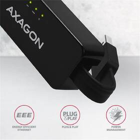 Sieťová karta Axagon ADE-XR, USB 2.0/RJ45 čierna

 obrázok produktu 3 z 6