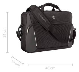 Brašna na notebook Wenger XE Compact Brief 16" čierna

 obrázok produktu 4 z 13