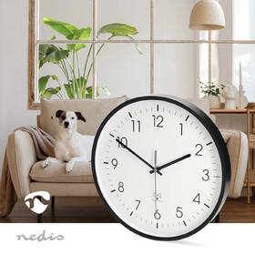 Nástenné hodiny Nedis CLWA6226BK čierne/biele

 obrázok produktu 2 z 3