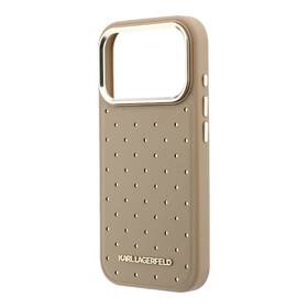 Kryt na mobil Karl Lagerfeld PU Perforated Gold Dots MagSafe na Apple iPhone 17 Pro béžový

 obrázok produktu 4 z 6