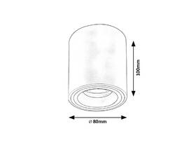 LED stropné svietidlo Rabalux Kobald, okrúhle 71162 biele

 obrázok produktu 3 z 3