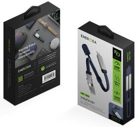 Kábel Energea Sheath Key 2v1 nabíjecí a datový - na kľúčenku (60 W) modrý

 obrázok produktu 4 z 4