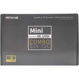 Satelitný prijímač Amiko MINI 4K UHD COMBO (DVB-T2) čierny

 obrázok produktu 4 z 4