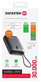 Powerbank Swissten Voltbox 35 W 30000 mAh čierny

 obrázok produktu 6 z 6
