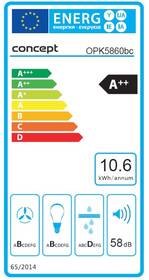 Odsávač pár Concept OPK5860bc 

 obrázok produktu 9 z 14