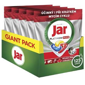 Kapsuly do umývačky Jar Platinum Plus Lemon (125 ks) 

 obrázok produktu 1 z 7