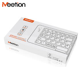Klávesnica Meetion BTK001 Bluetooth Folding, US layout čierna

 obrázok produktu 9 z 11