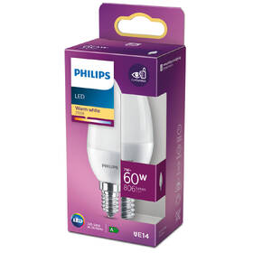 LED žiarovka Philips sviečka, 7W, E14, teplá biela 

 obrázok produktu 2 z 2