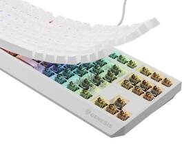 Klávesnica Genesis THOR 230, TKL, RGB, Outemu Brown, US layout biela

 obrázok produktu 10 z 10