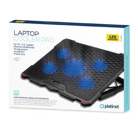 Chladiaca podložka pre NTB PLATINET PLCP5FB do 17,3" čierna

 obrázok produktu 9 z 12