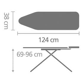 Žehliaca doska Brabantia MORNING BREEZE B 1 

 obrázok produktu 7 z 7