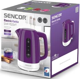 Rýchlovarná kanvica Sencor SWK 1025VT fialová

 obrázok produktu 10 z 10