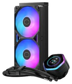 Vodný chladič Cooler Master MasterLiquid Atmos II LCD 240 čierny

 obrázok produktu 1 z 3