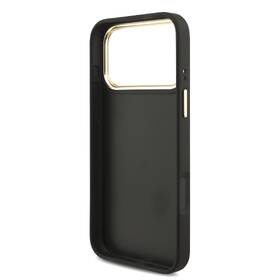 Kryt na mobil Guess 4G Metal Logo Gold Frame na Apple iPhone 18 Pro čierny

 obrázok produktu 4 z 6