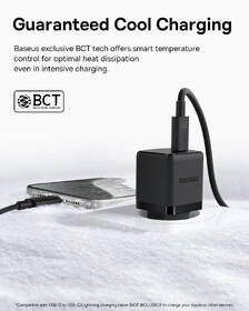 Nabíjačka do siete Baseus Palm 20W USB-C PD QC 3.0 čierna

 obrázok produktu 9 z 13