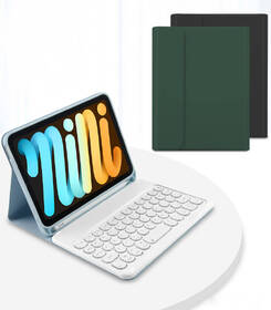 Puzdro s klávesnicou na tablet COTECi na Apple iPad mini 8.3" (2021) CZ čierne

 obrázok produktu 2 z 6